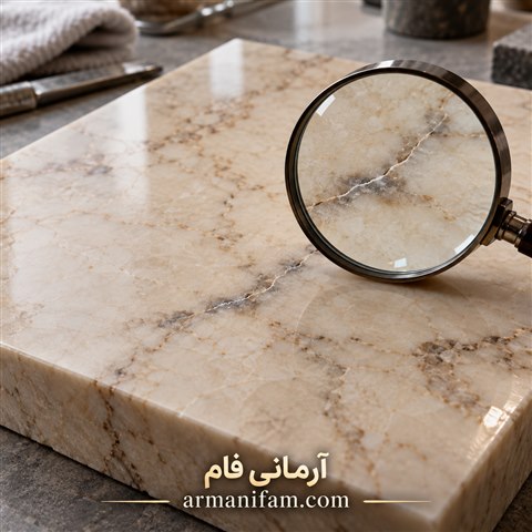 تصویر شاخص هاله تیره اطراف ترمیم سنگ ـ آرمانی فام